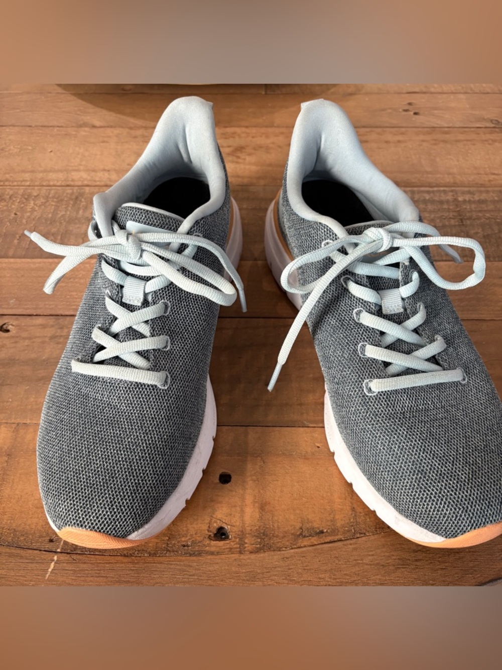 Kuru Flex Via Women’s size 9 Blue Gray Athletic Shoes Sneakers